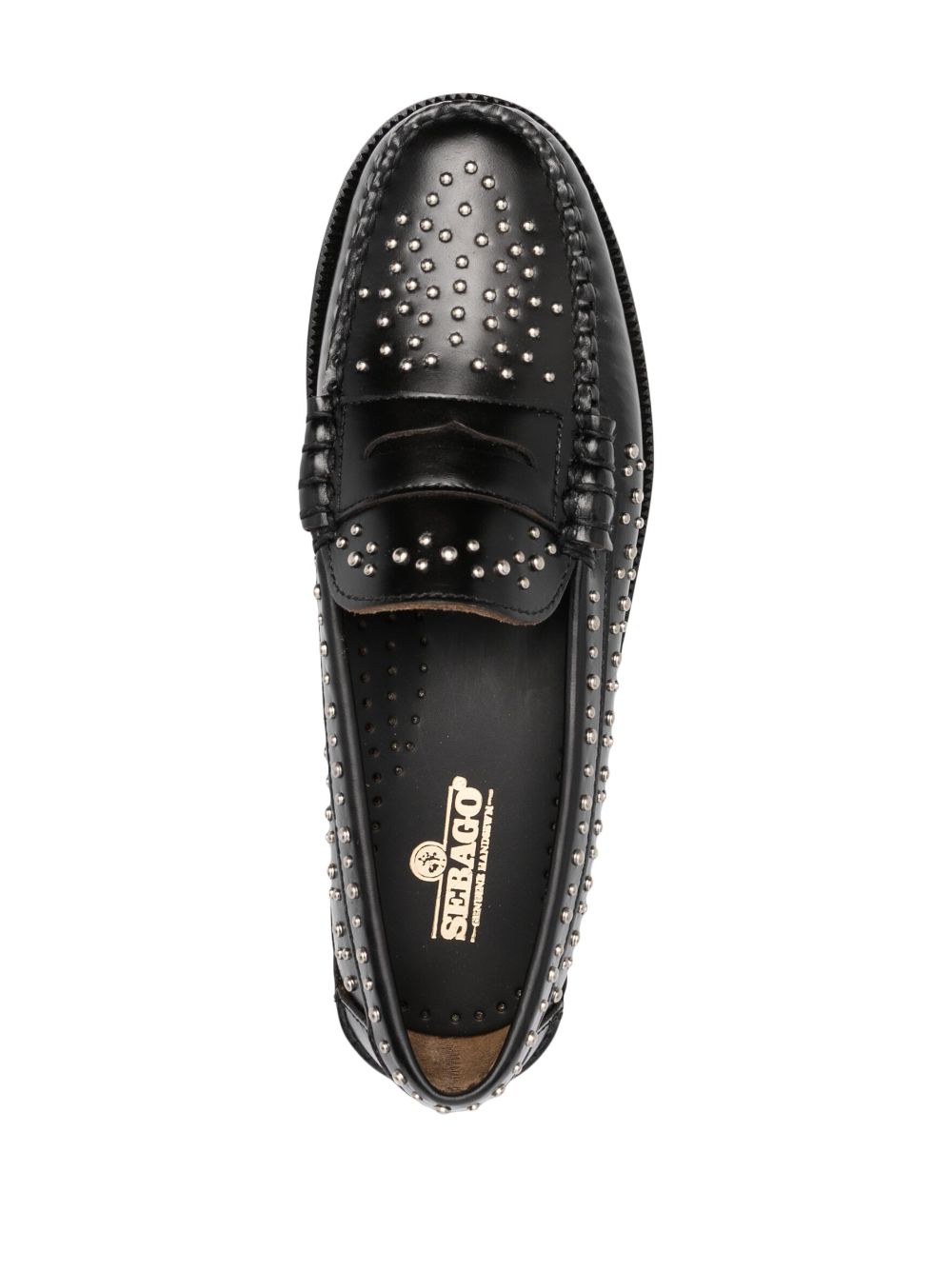 Dan Studs Loafers 78118KW 902 BLACK SEBAGO