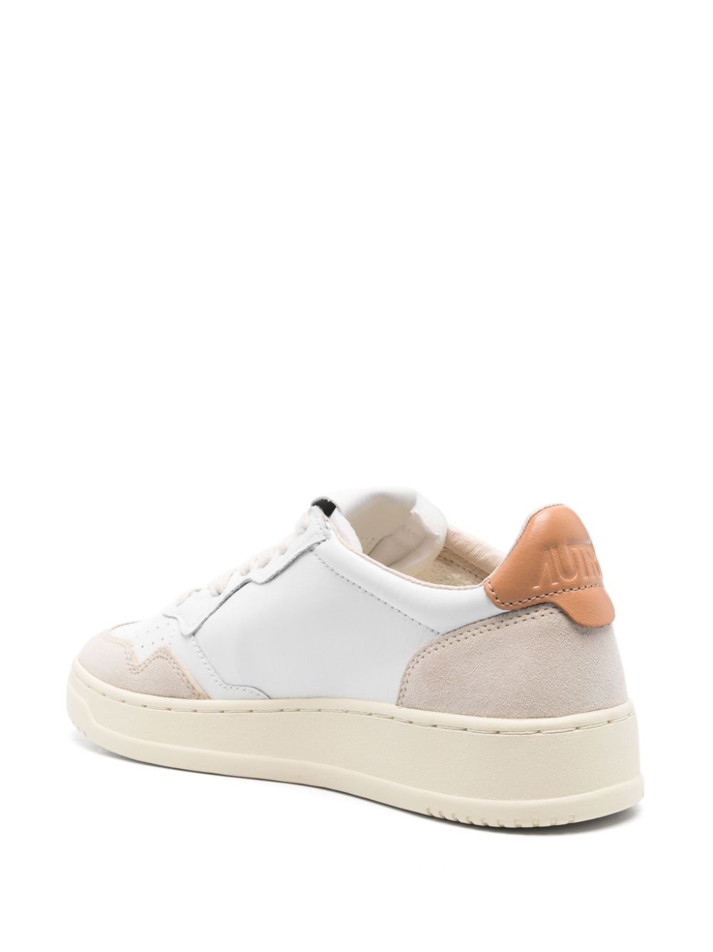 MEDIALIST LOW MAN LEATHER SUEDE AULMLS76 WHITE SAND AUTRY