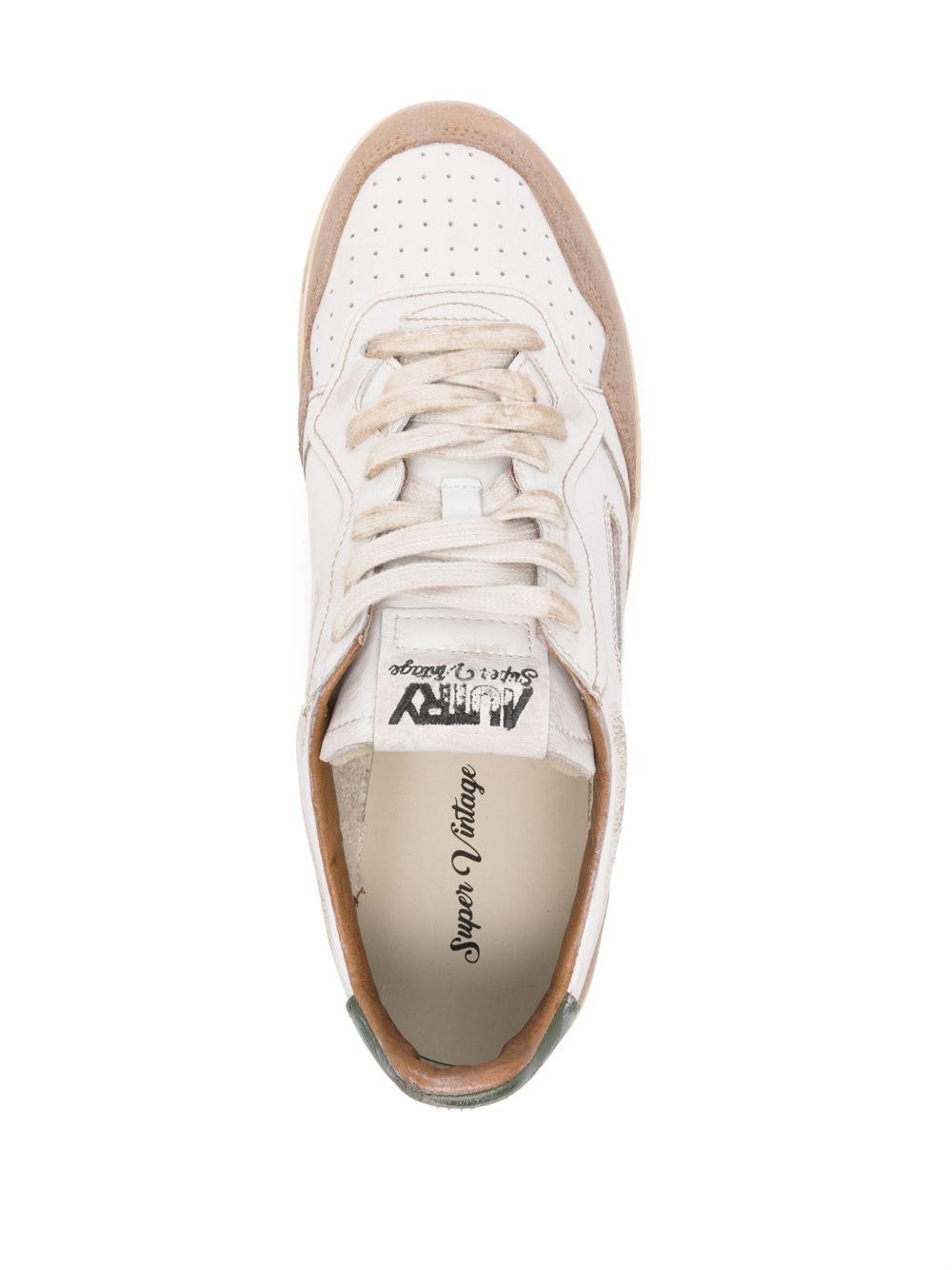 SUP VINTAGE LOW LEATHER SUEDE AVLMLS06 COGNAC AUTRY