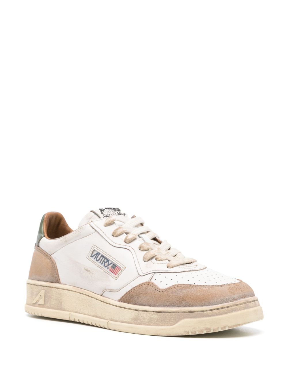 SUP VINTAGE LOW LEATHER SUEDE AVLMLS06 COGNAC AUTRY