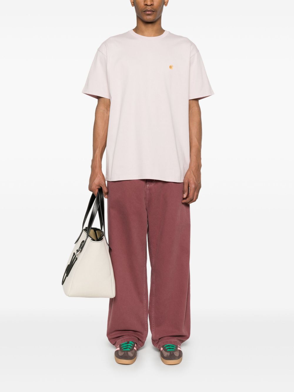 S/S Chase T-Shirt I026391 2VAXX PINK GOLD CARHARTT WIP