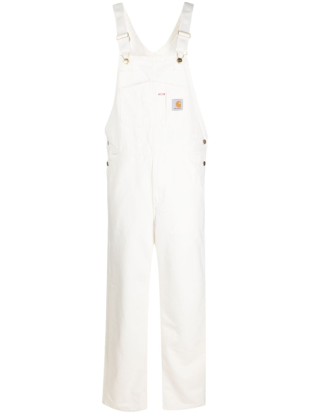 BIB OVERALL DEARBORN CANVAS I026462 D602 WAX CARHARTT WIP