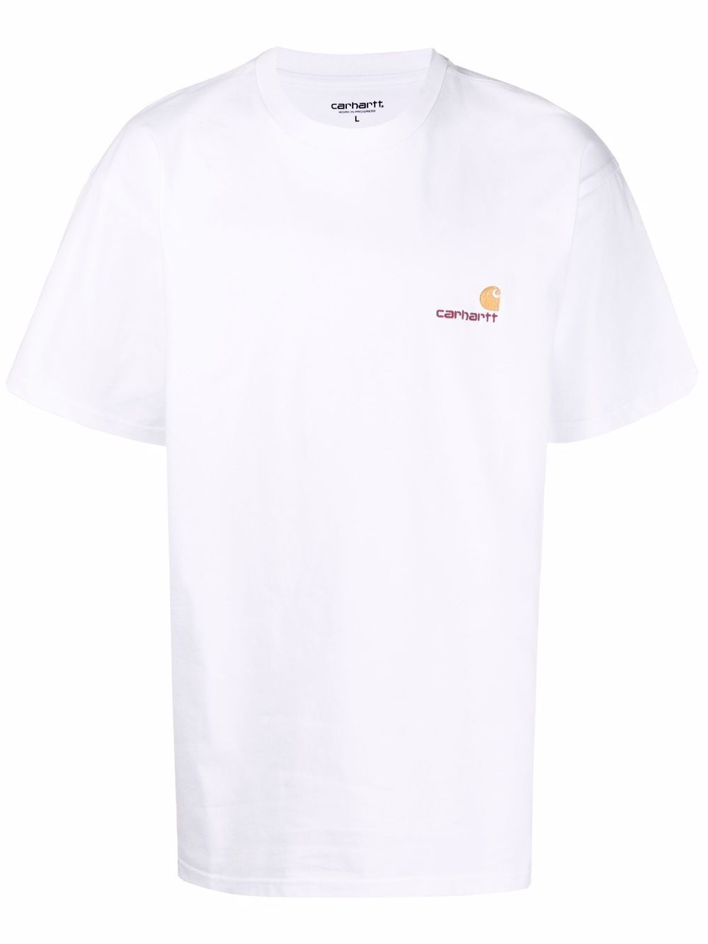 S/S American Script T-Shirt I029956 02XX WHITE CARHARTT WIP