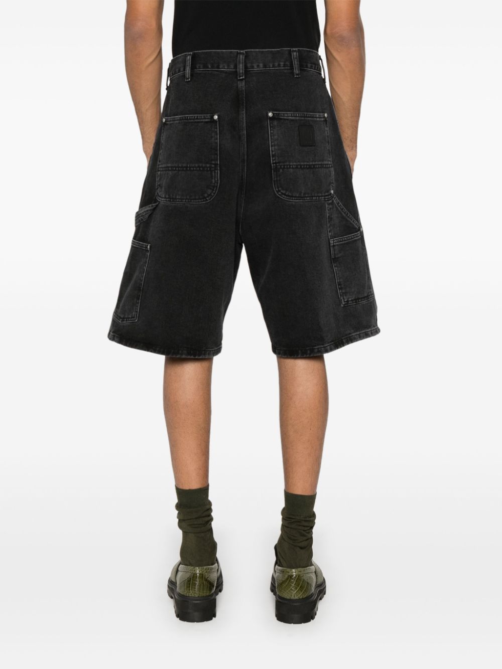 Rivet Short maitland Denim I034319 8906 BLACK STONE WASHED CARHARTT WIP