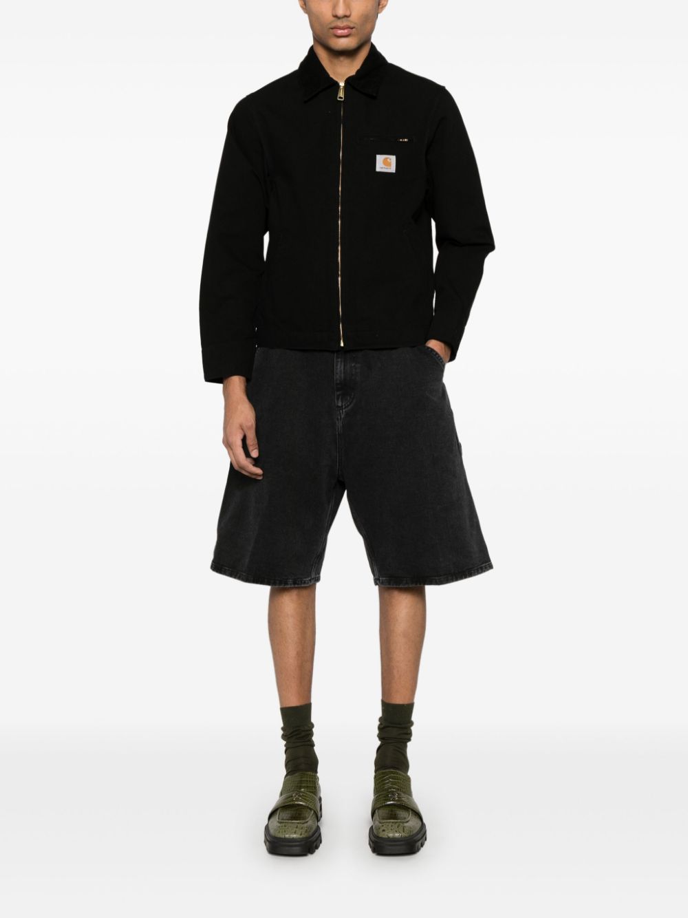 Rivet Short maitland Denim I034319 8906 BLACK STONE WASHED CARHARTT WIP