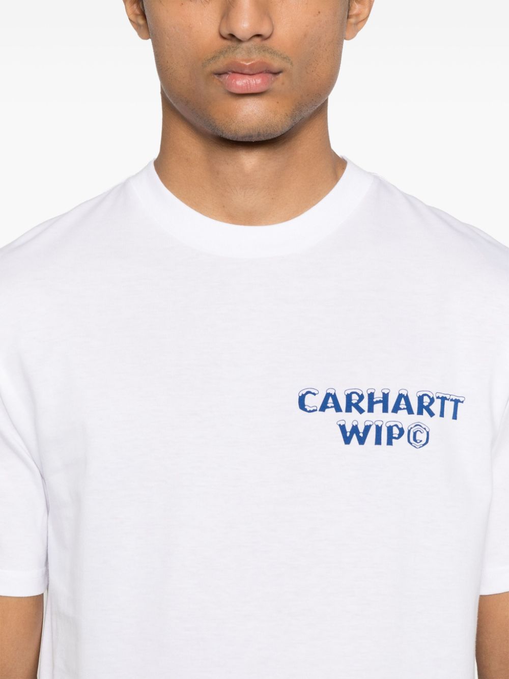 Ice T-shirt Organic Cotton Single Jersey I034436 02XX WHITE CARHARTT WIP