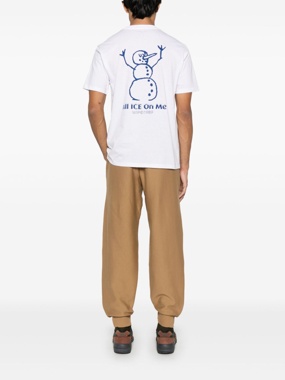 Ice T-shirt Organic Cotton Single Jersey I034436 02XX WHITE CARHARTT WIP