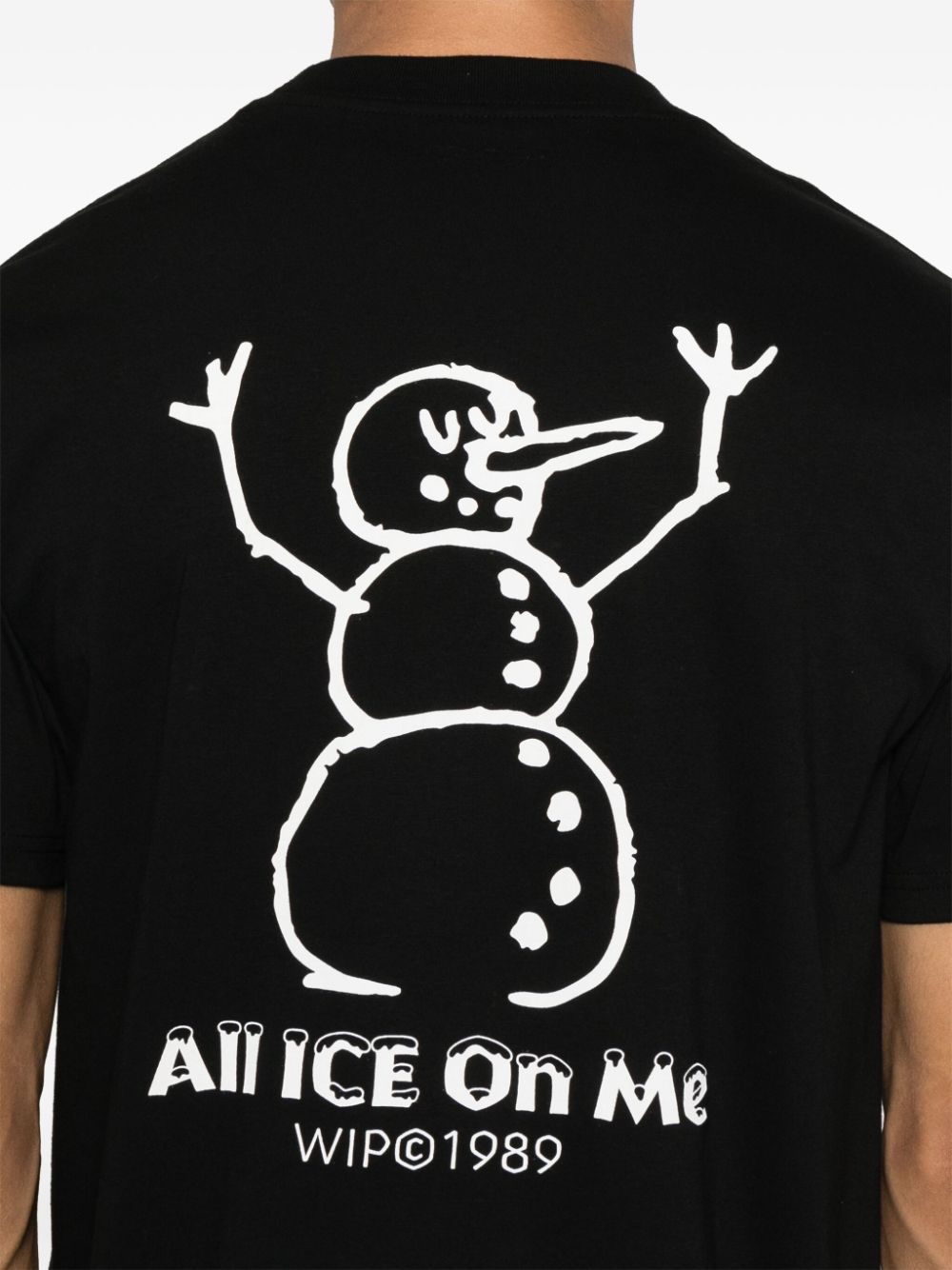 Ice T-shirt Organic Cotton Single Jersey I034436 89XX BLACK CARHARTT WIP