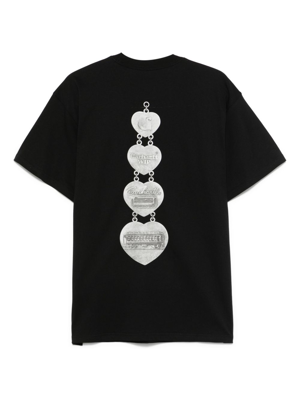 S/S HARTT CHAIN T-SHIRT ORGANIC COTTON I034663 89XX BLACK CARHARTT WIP