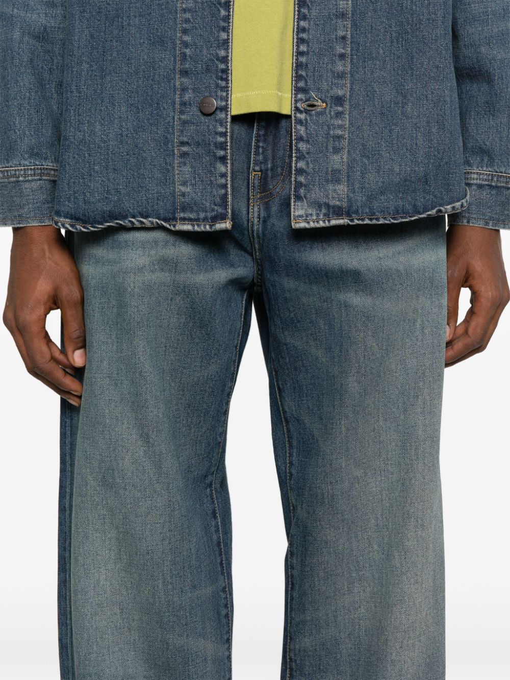 I034733 014Q BLUE WORN USED WASH CARHARTT WIP