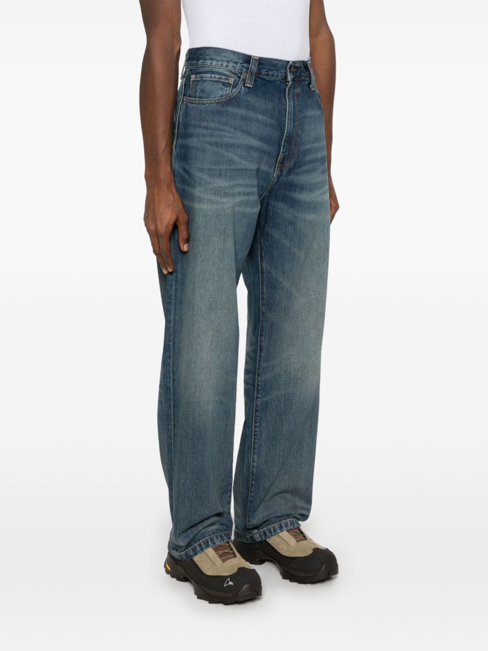 I034733 014Q BLUE WORN USED WASH CARHARTT WIP
