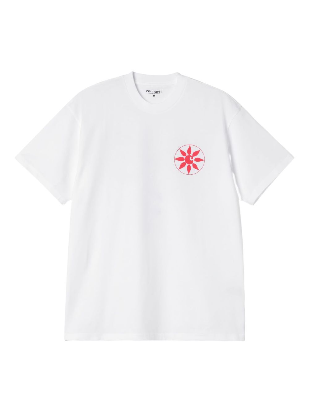 S/S SENSES T-SHIRT ORGANIC COTTON I034771 02XX WHITE CARHARTT WIP