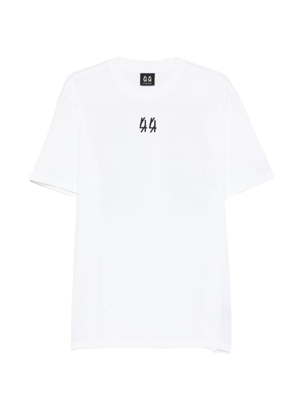 T-Shirt Con Stampa Frontale B0030556FA706 P764 OPTICAL WHITE 44 LABEL GROUP