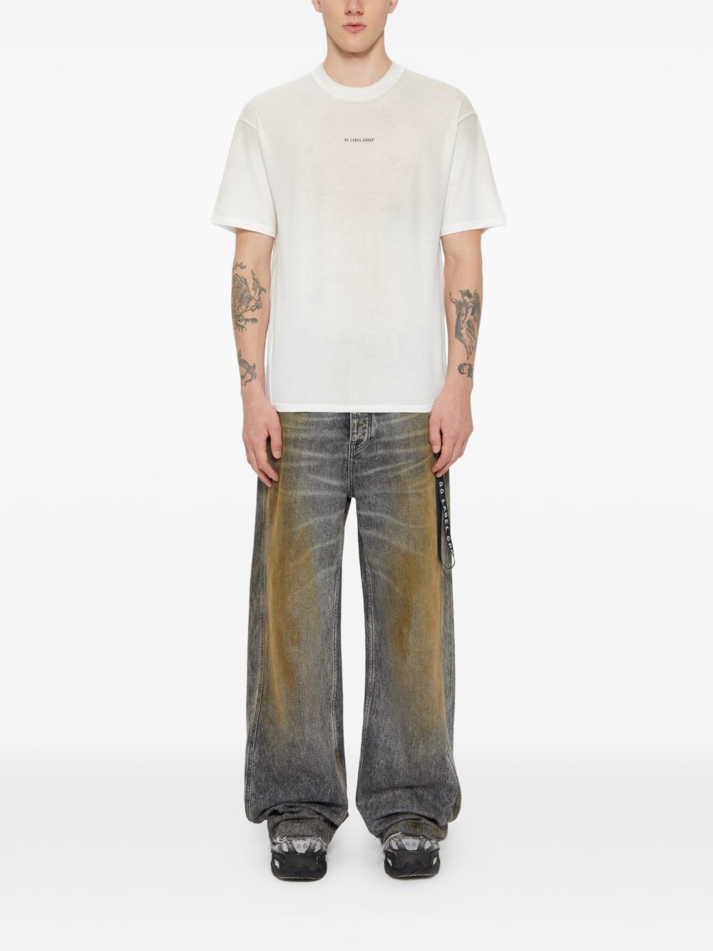 Relaxed Slim Tee B0030653FA725 P746 TARNISH WHITE 44 LABEL GROUP