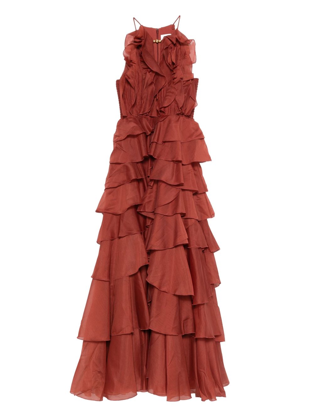 Cleo Gown 26RE5060 RUST AJE