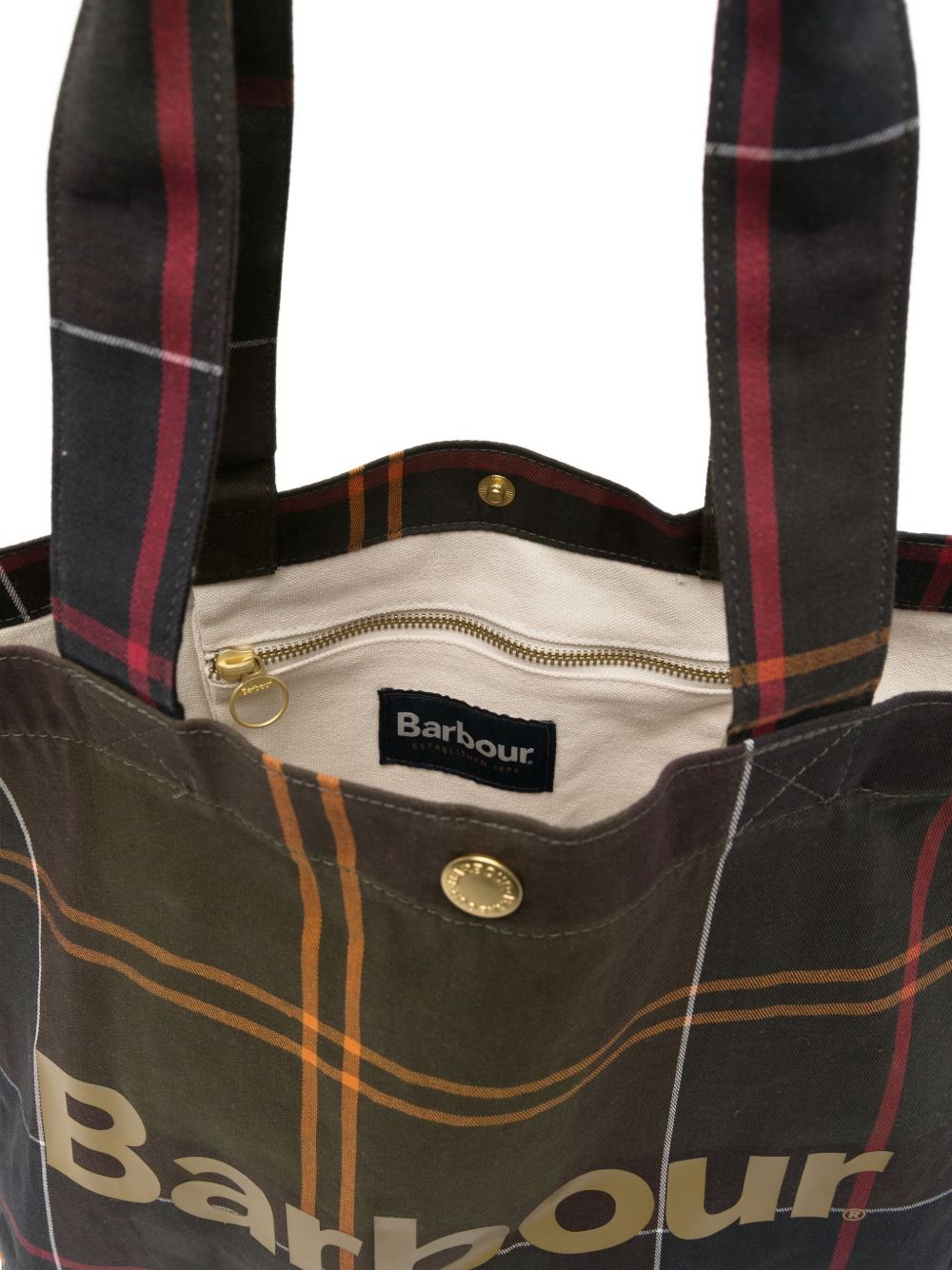Borsa tote Telfield in tartan UBA0751 TN11 CLASSIC TARTAN BARBOUR