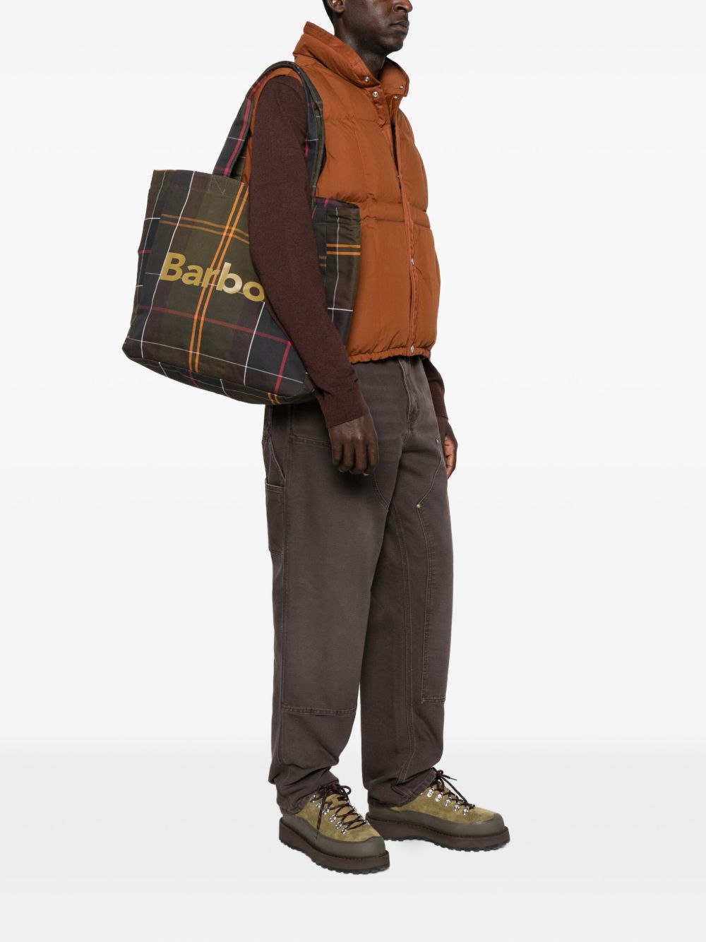 Borsa tote Telfield in tartan UBA0751 TN11 CLASSIC TARTAN BARBOUR