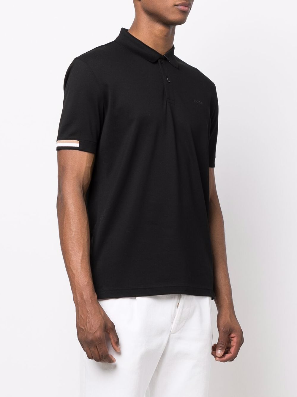 Parlay Polo 50467113 001 BLACK BOSS