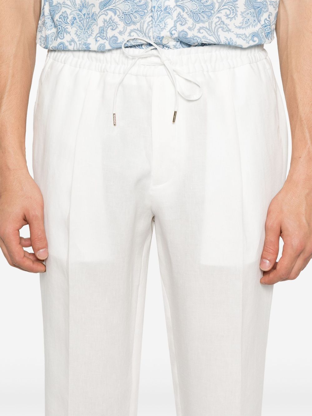 MEN TROUSERS WIMBLEDONS325118 00150 BIANCO BRIGLIA 1949