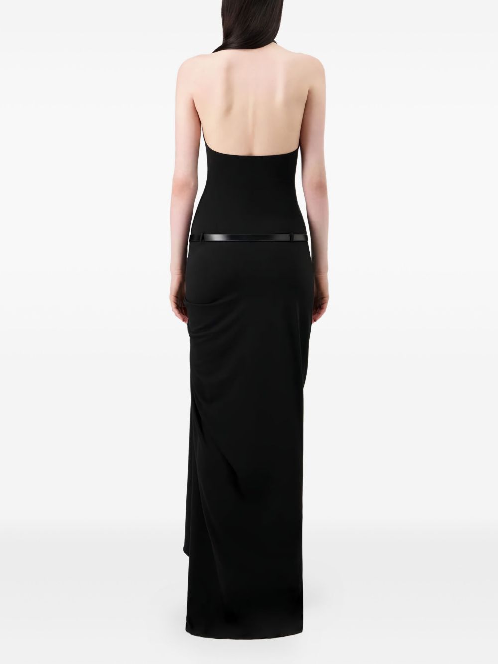Suspended Halterneck Dress COPR238F5022 BLACK COPERNI