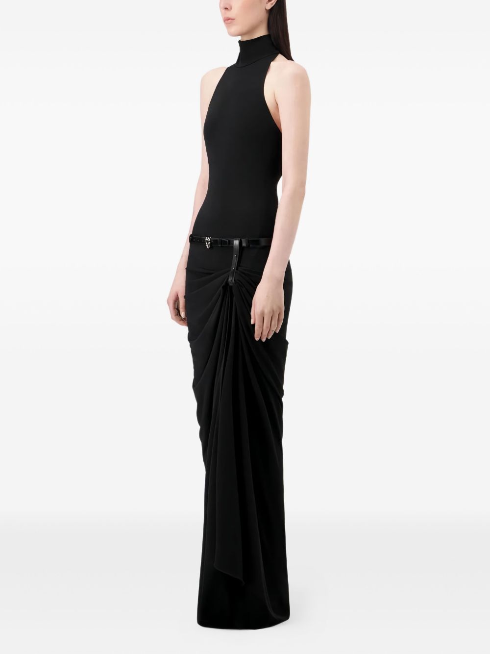 Suspended Halterneck Dress COPR238F5022 BLACK COPERNI