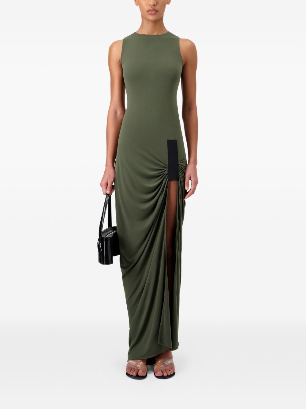 Taped Suspended Dress COPR264F5022 GREEN COPERNI