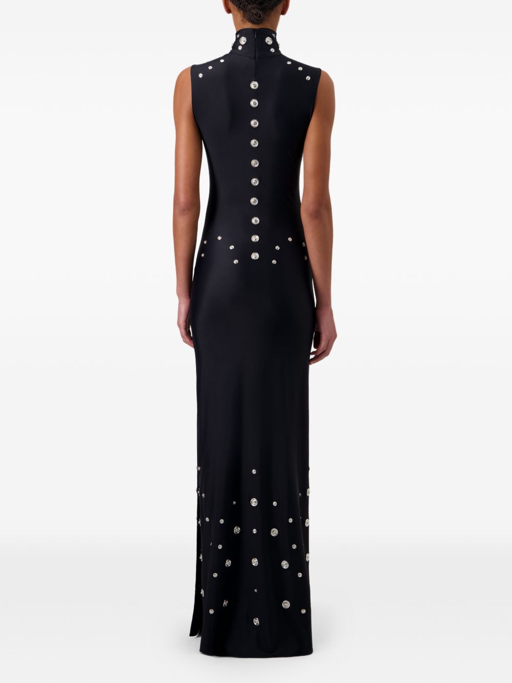 Sleeveless Snaps Dress COPR275F5021 BLACK COPERNI