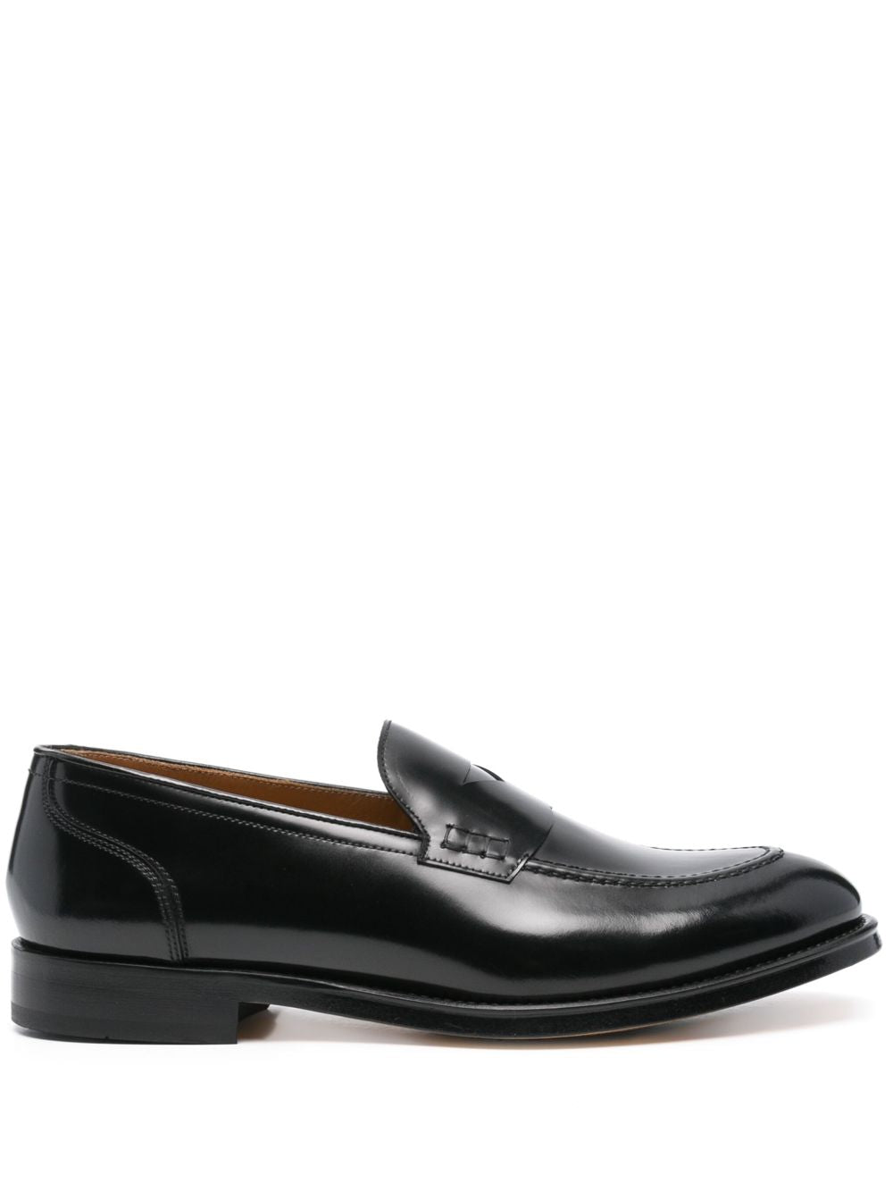 Mocassino in pelle DU3268ORVNUY007NN00 NERO DOUCAL`S