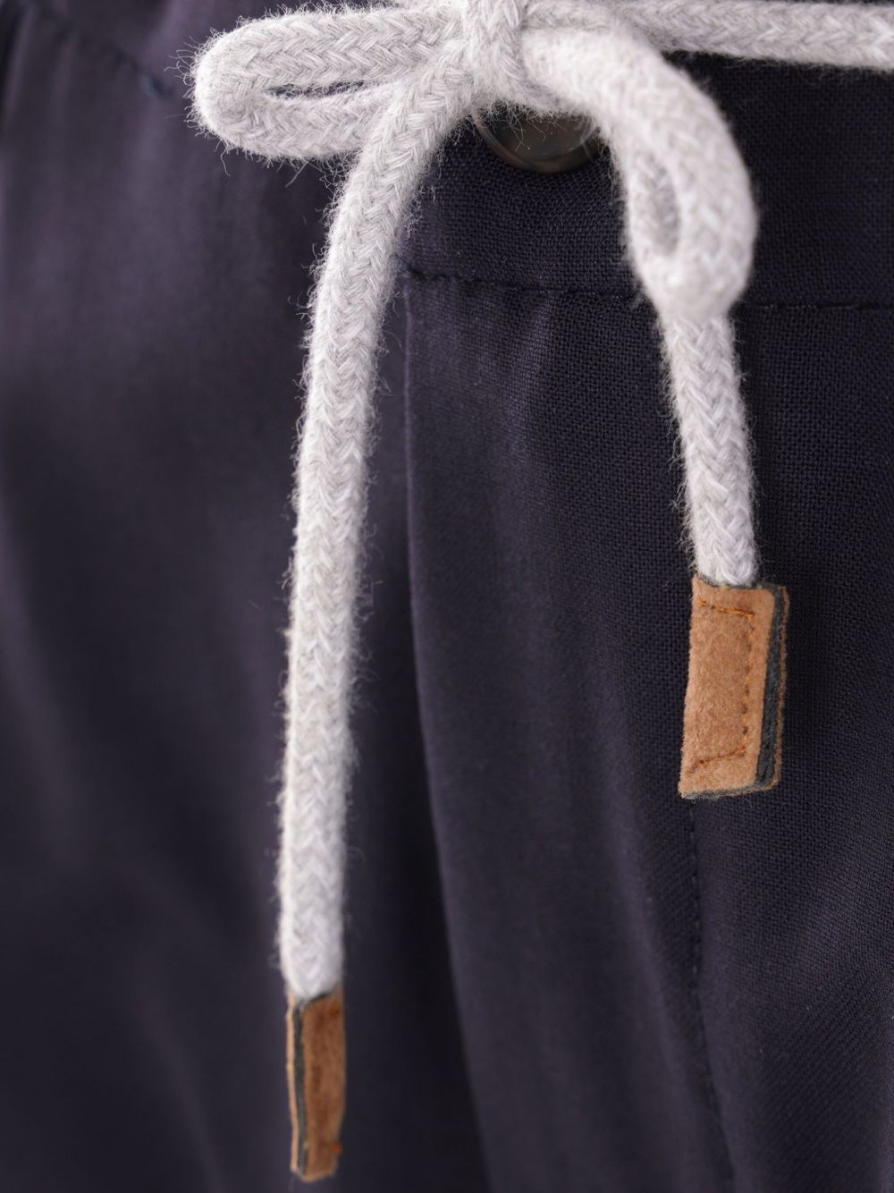Pantalone jogger in lana X75PANB21TES0A053 11N BLUE ELEVENTY