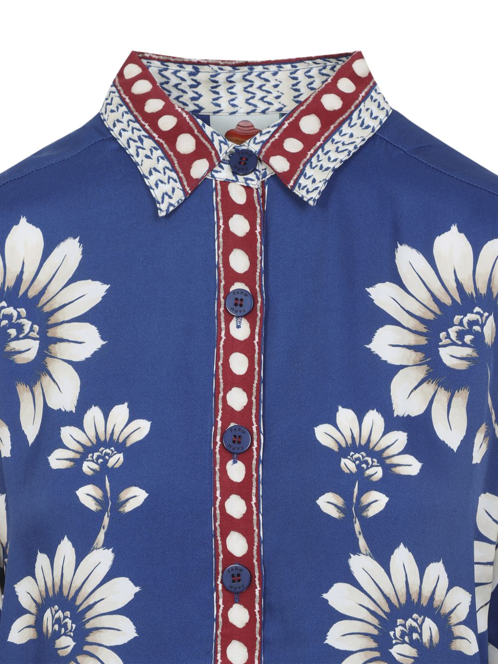 Camicetta Con Motivo Floreale 344132 26067 LUNA BLUE FARM RIO