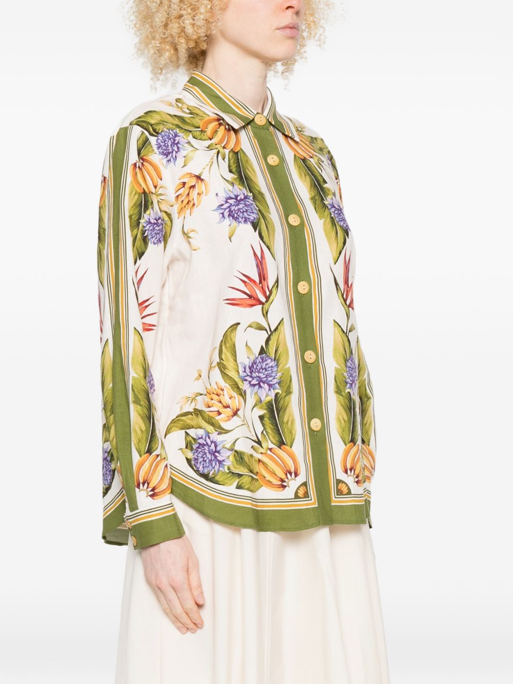 Camicia Tropical 349085 26100 TROPICAL SCARF FARM RIO