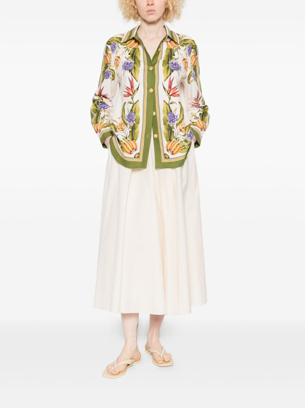 Camicia Tropical 349085 26100 TROPICAL SCARF FARM RIO