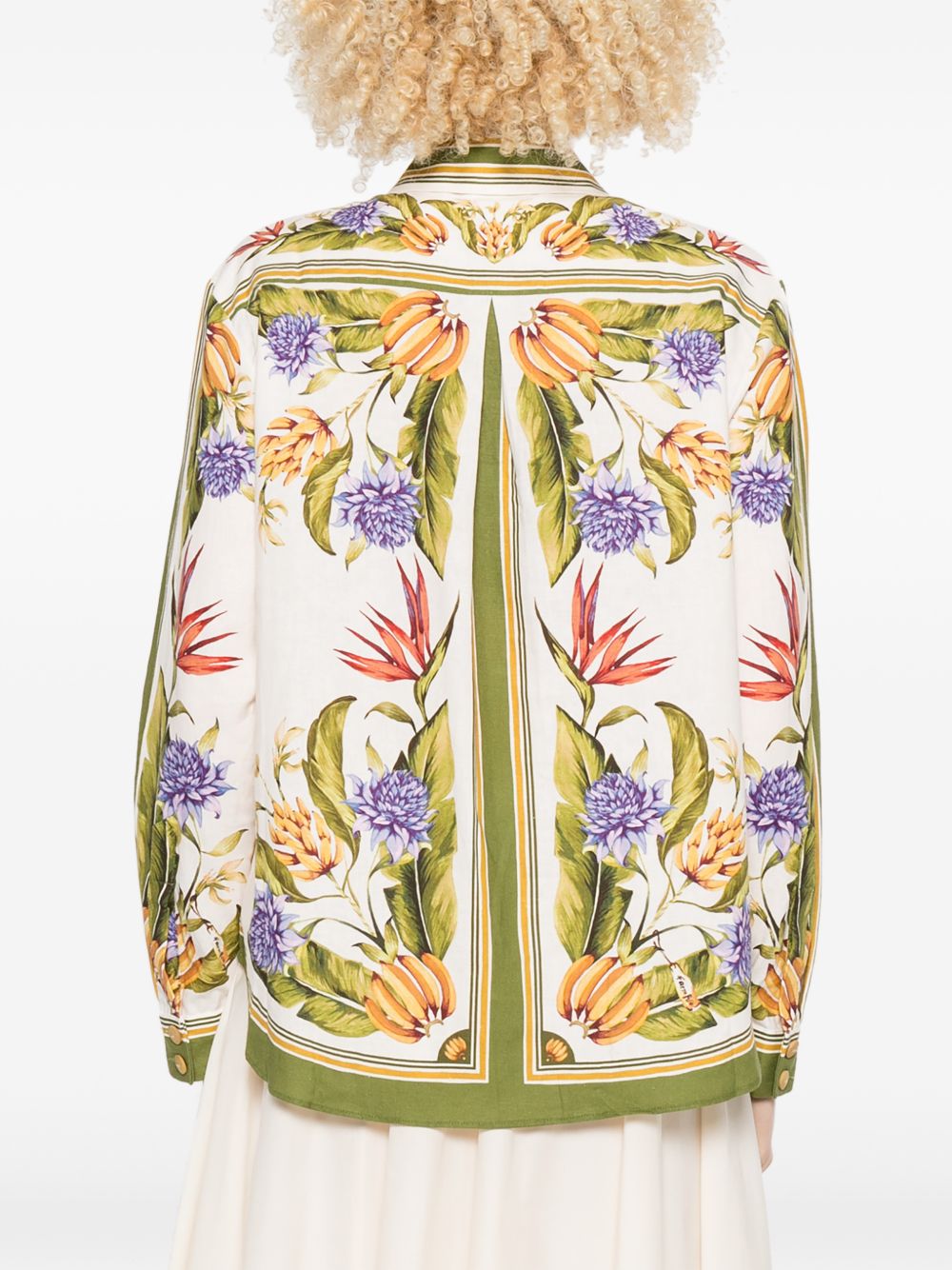 Camicia Tropical 349085 26100 TROPICAL SCARF FARM RIO