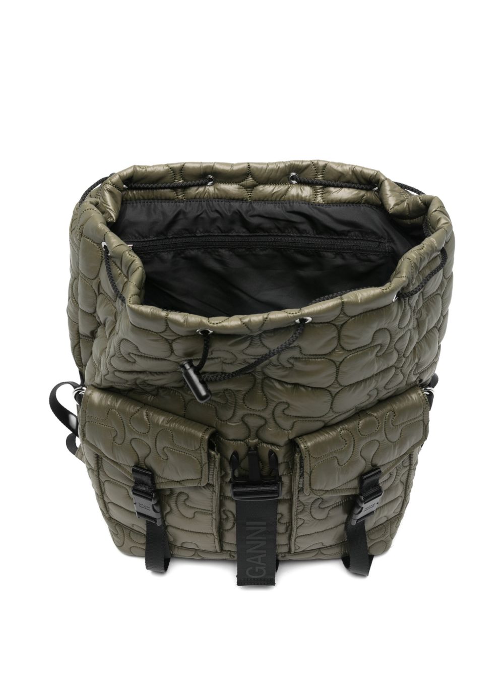 Re-Tech Quilted Backpack B2080004 861 KALAMATA GANNI