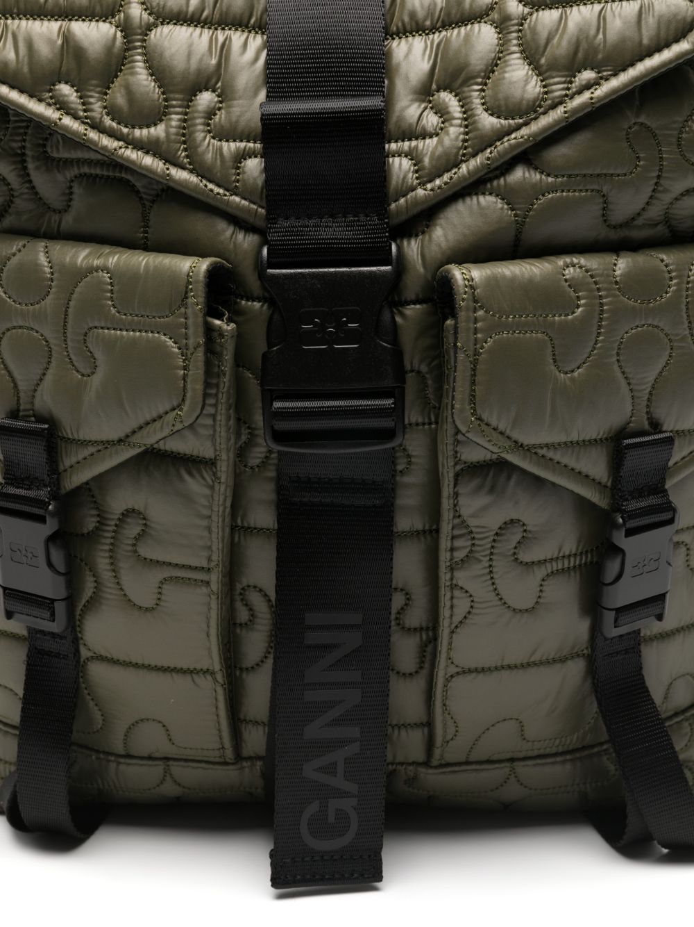 Re-Tech Quilted Backpack B2080004 861 KALAMATA GANNI