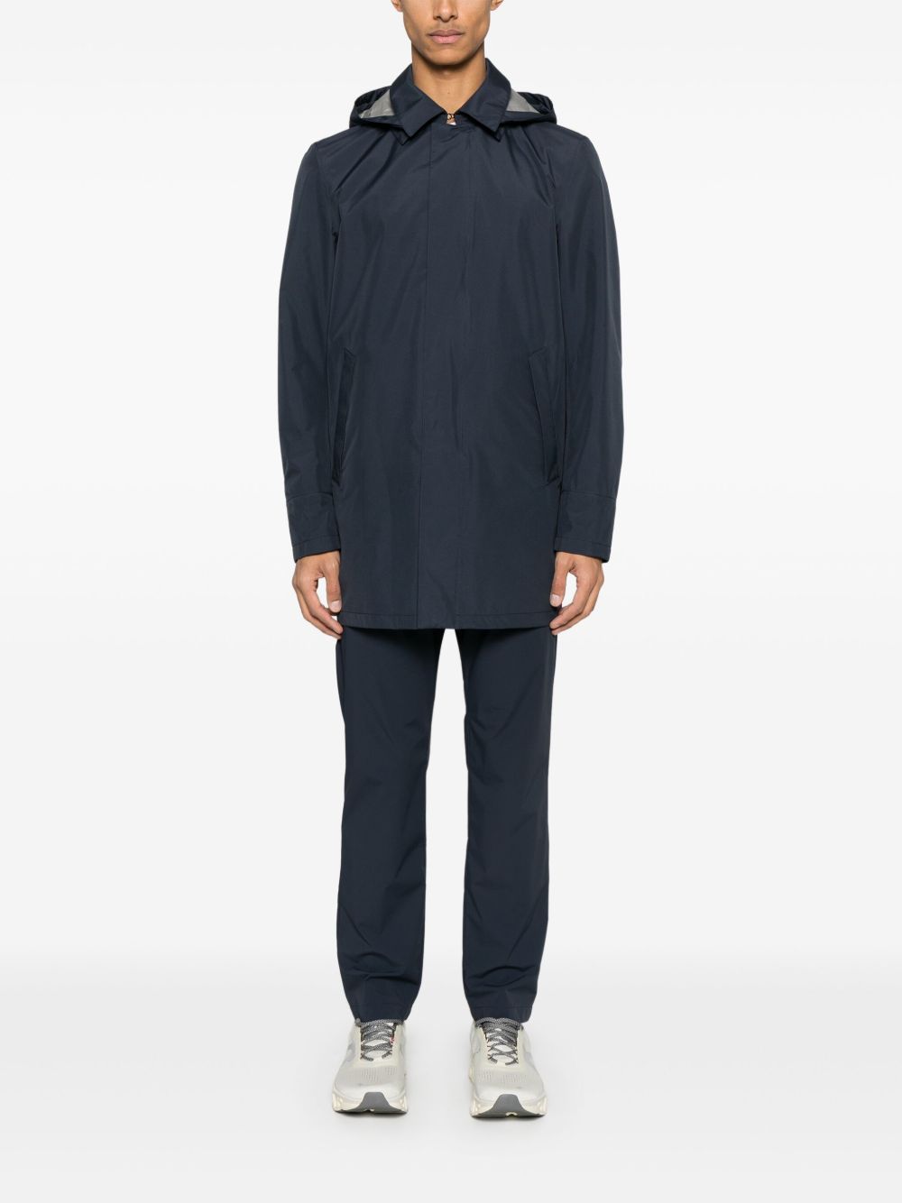 Pantaloni Nylon Maestro PT000077U12691Z 9201 BLUE NAVY HERNO