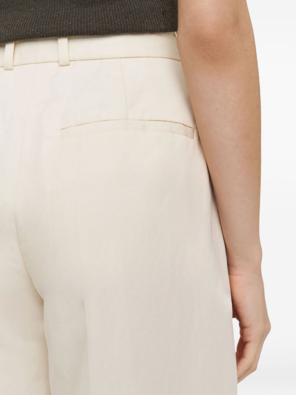 Jnane Cotton Linen Trousers JF009695 0287 MARBLE JOSEPH