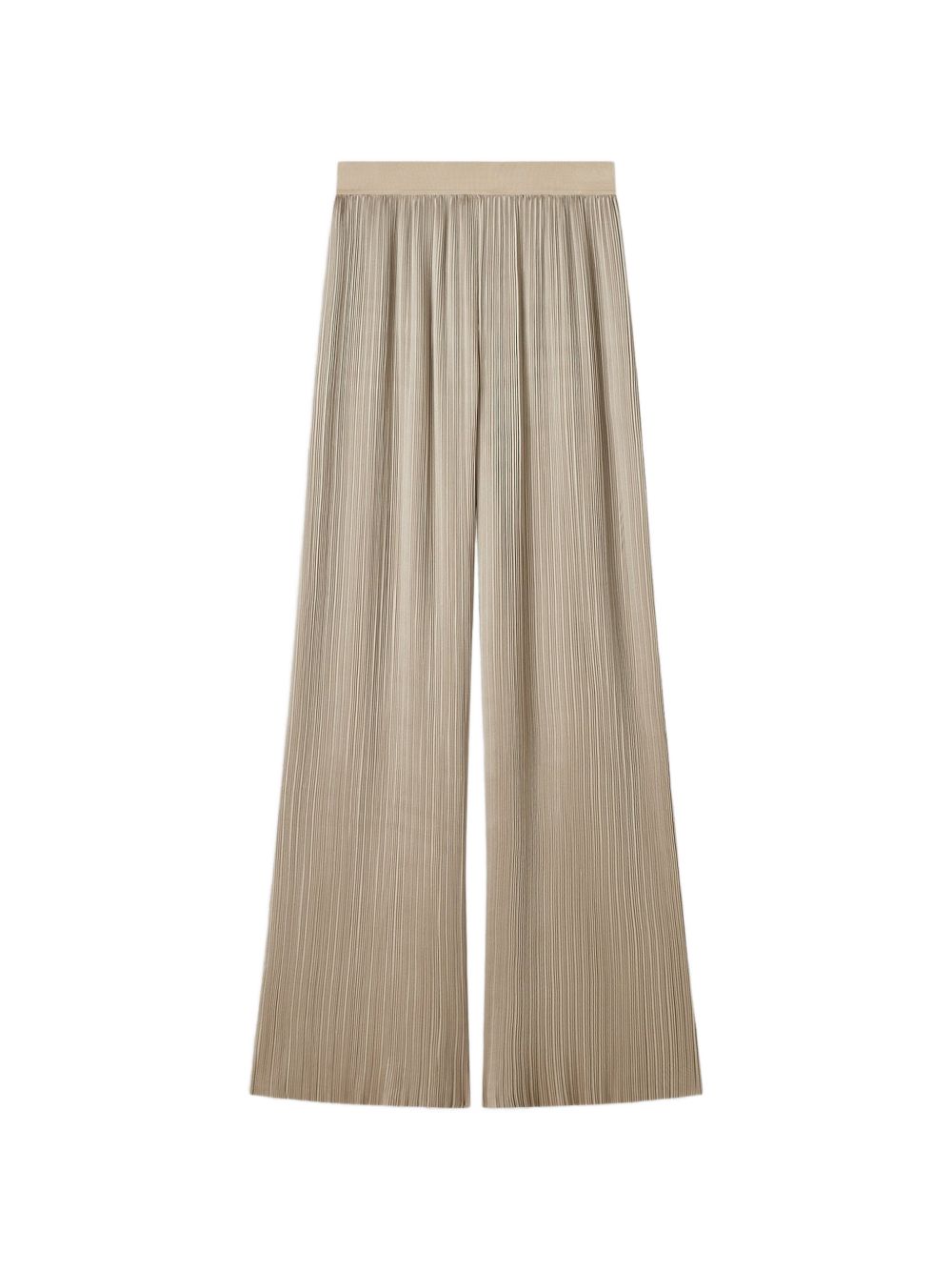 Amber Pleated Satin Trousers JF009723 0801 POWDER JOSEPH