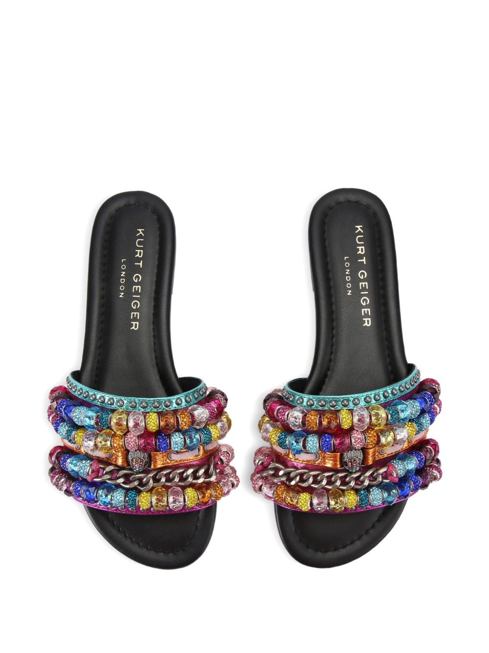 Southbank Beaded Flat 4725469609 MULTICOLOUR KURT GEIGER LONDON