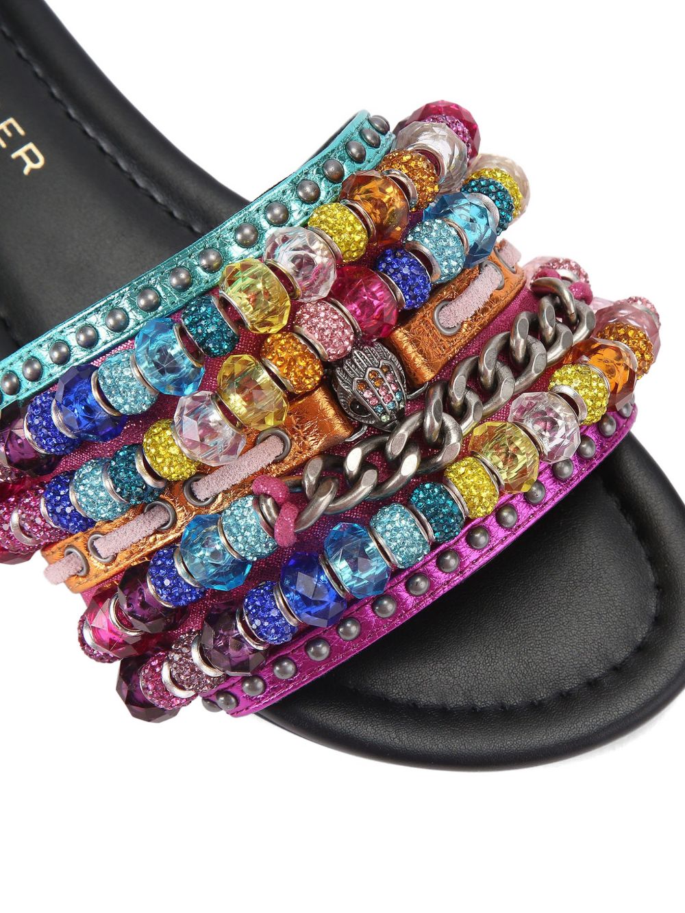 Southbank Beaded Flat 4725469609 MULTICOLOUR KURT GEIGER LONDON