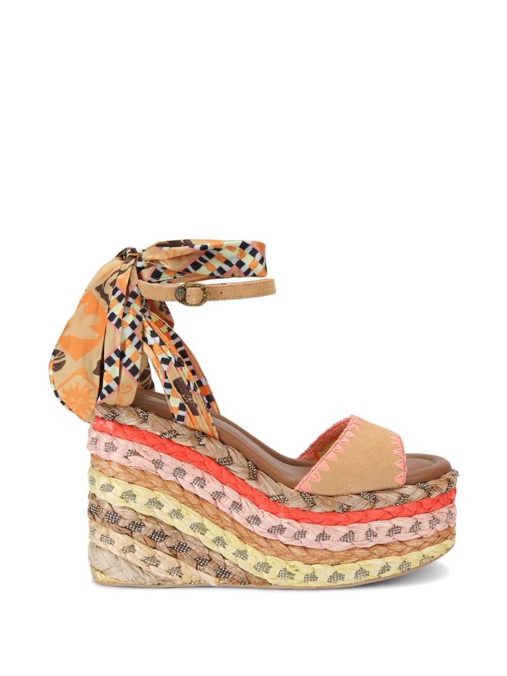 Chelsea Scarf Wedge 5597294209 MUSTARD KURT GEIGER LONDON