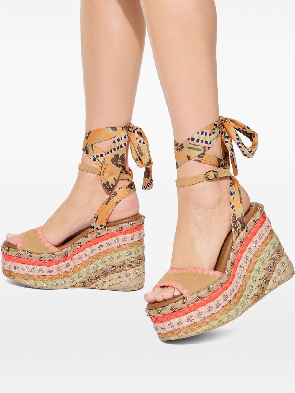 Chelsea Scarf Wedge 5597294209 MUSTARD KURT GEIGER LONDON