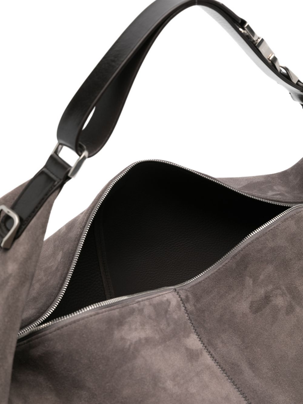 Large Quiver Clip Bag in Suede Leather BG0197LL0125 BR102 MINK LEMAIRE