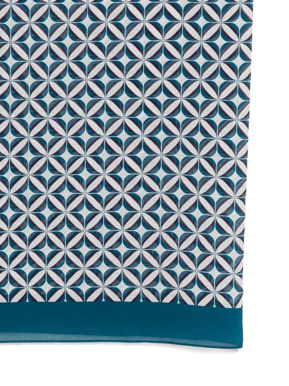 Stola In Mussola Di Cotone BCHELFI 001 GEOMETRICA MAX MARA