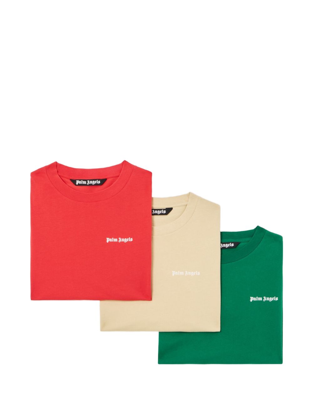 RGB Classic Logo Tripack Tee PM2B003S26JER002 8484 MULTICOLOUR PALM ANGELS