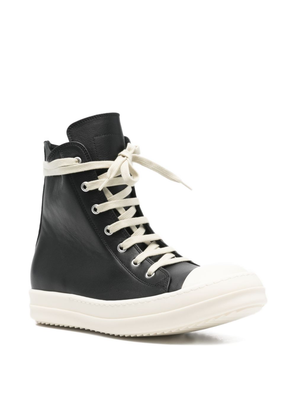 Sneakers In Pelle RP01F6890LCO 911 BLACK RICK OWENS
