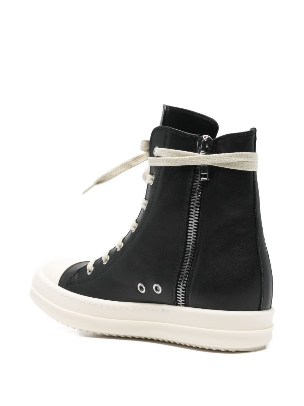 Sneakers In Pelle RP01F6890LCO 911 BLACK RICK OWENS