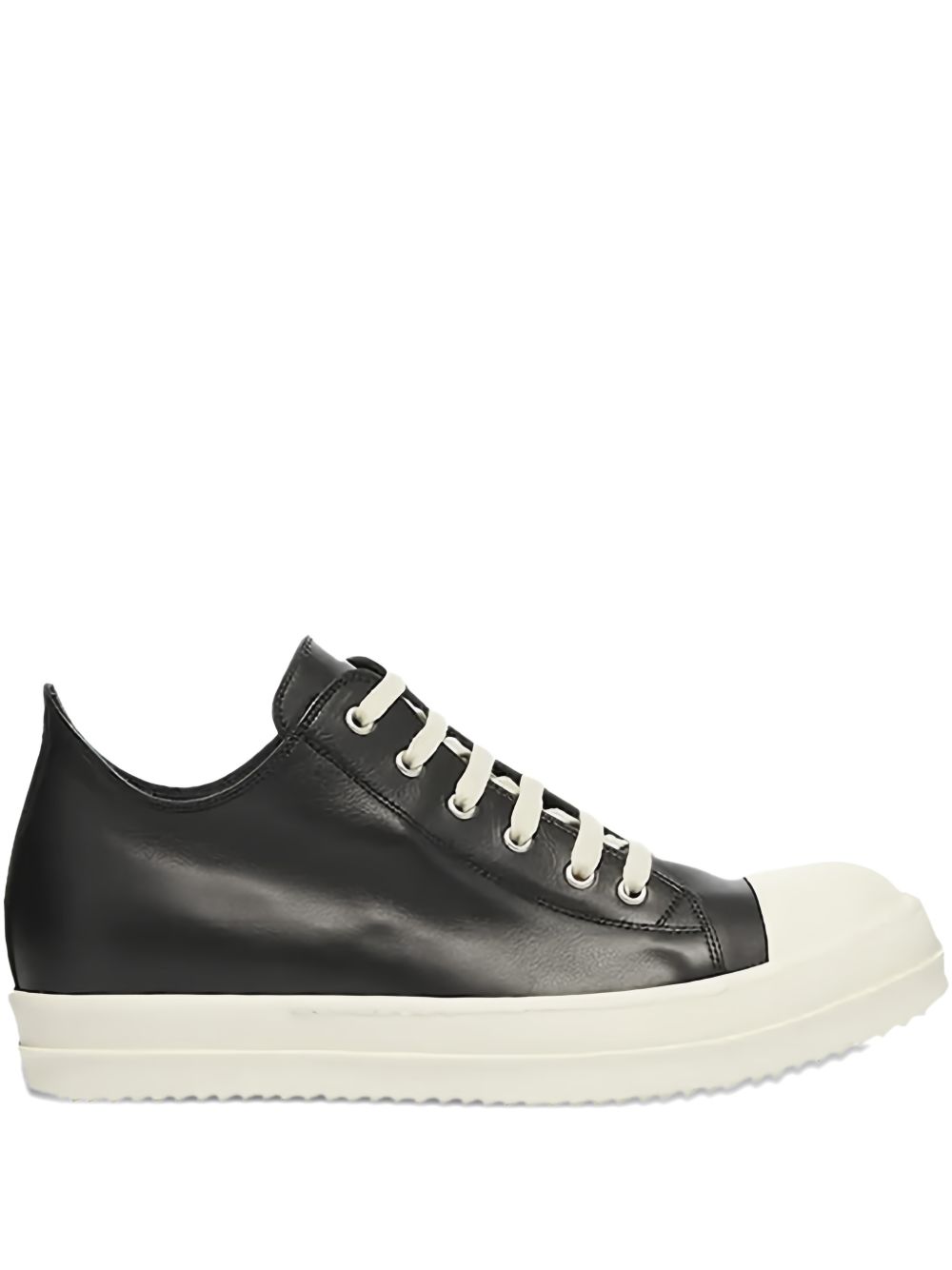 Low Sneakers In Pelle RU01F2891LCO 911 BLACK RICK OWENS