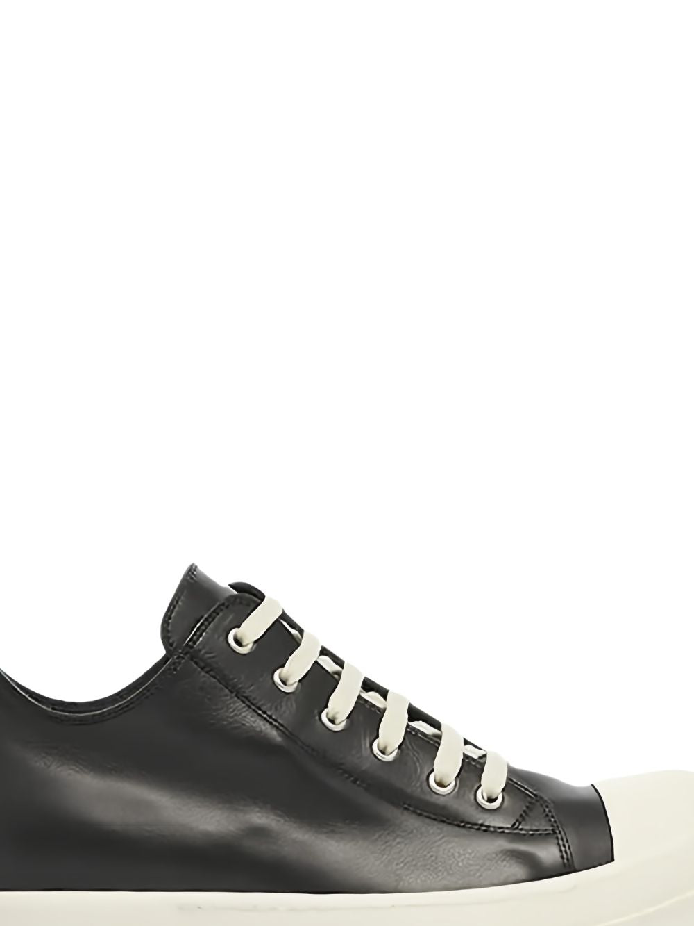 Low Sneakers In Pelle RU01F2891LCO 911 BLACK RICK OWENS