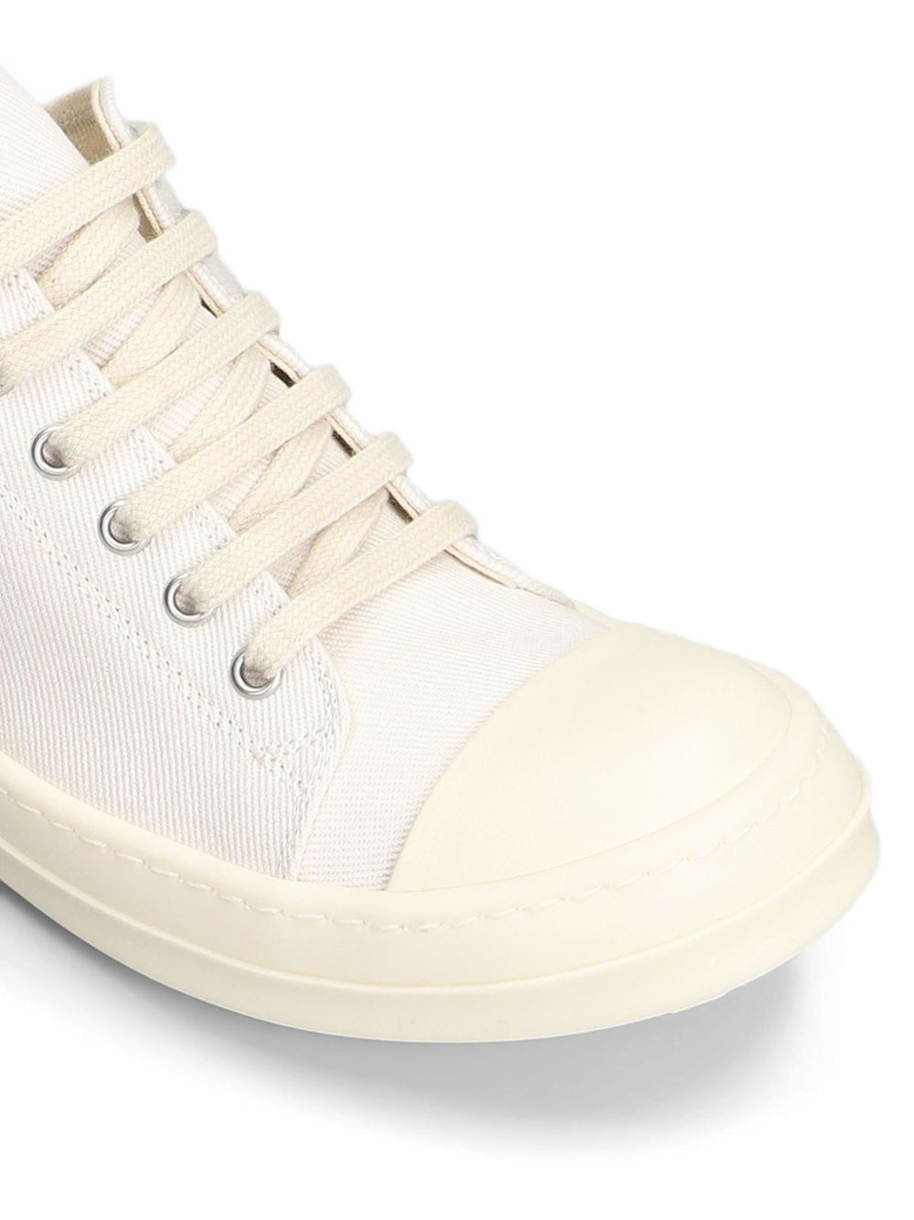 Low Sneakers In Denim DS01F4802DO 4111 CREAM MILK RICK OWENS DRKSHDW